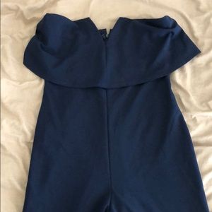 Lulus navy blue jump suit